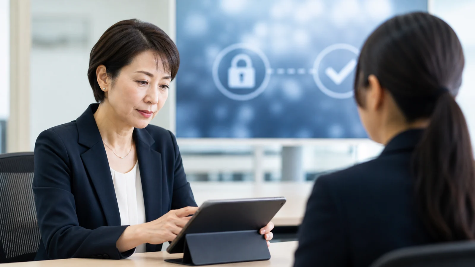 経理AIの権限と承認記録を確認する日本の経理責任者