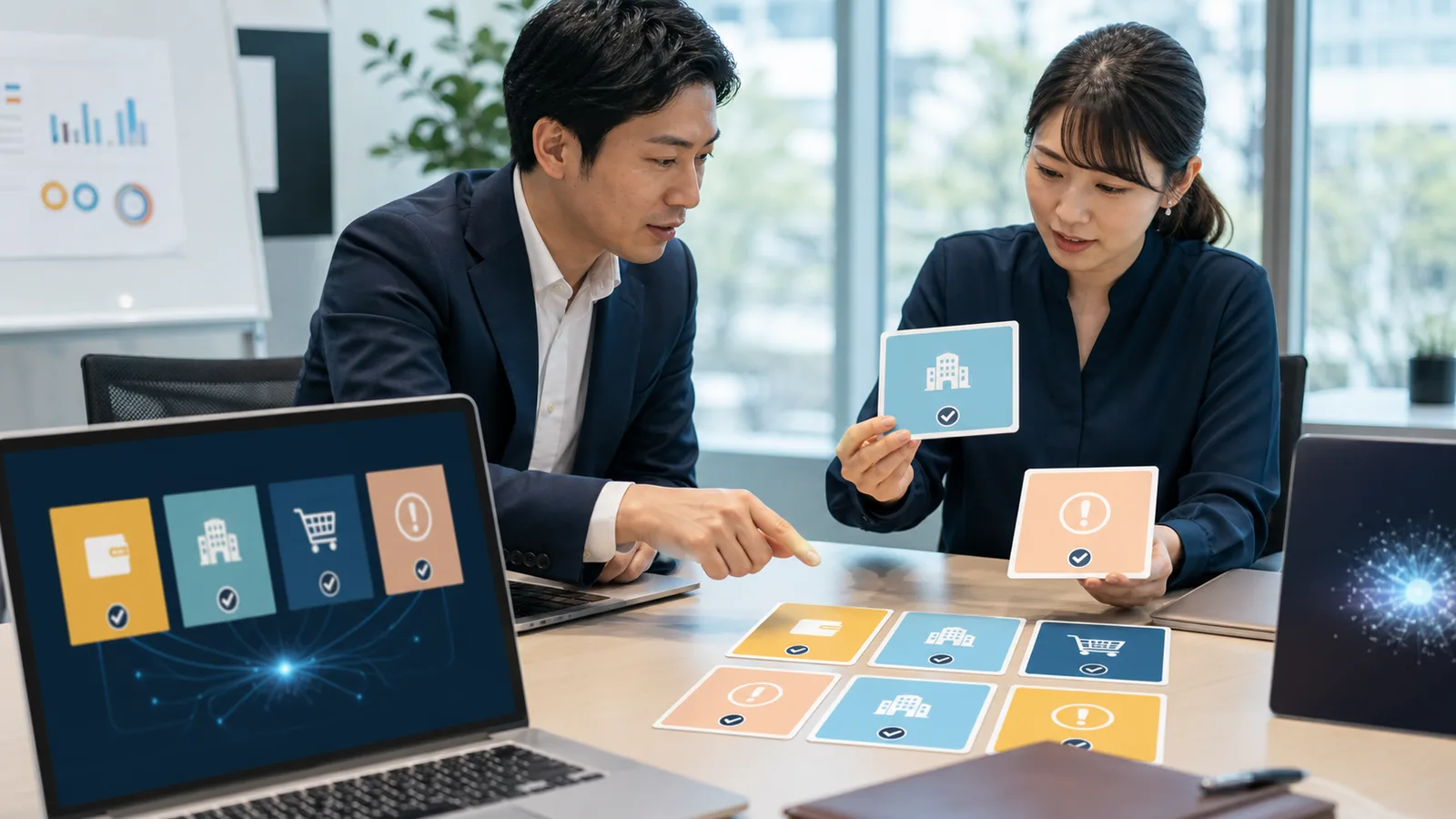 AI仕訳を取引種類ごとに分けて検証する日本の経理担当者