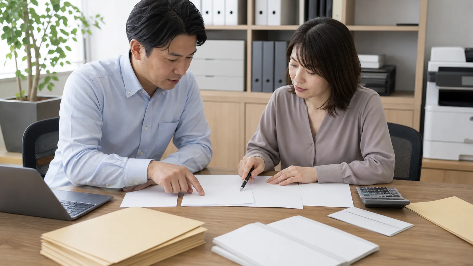 freee会計の年度締め前チェックリストを確認する経理チーム